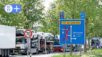 Unfall A7: Sperrung zwischen Northeim und Seesen - Stau auf Umleitungen - Göttinger Tageblatt