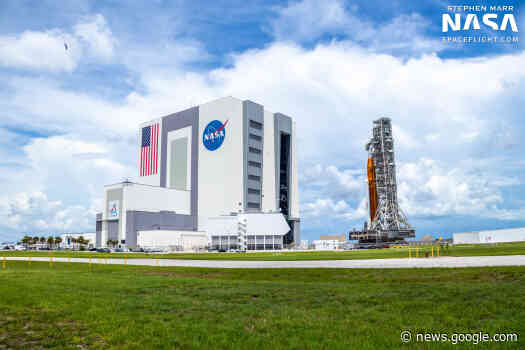 SLS rolled back to VAB for final launch preparations - NASASpaceFlight.com - NASASpaceflight.com