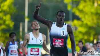 Edmonton's Marco Arop runs world's 3rd-fastest 800m of season at pre world invitational championships
