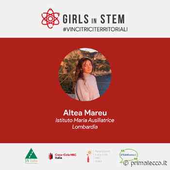 Maria Ausiliatrice, studentessa premiata con il Girls in Stem Award - Prima Lecco