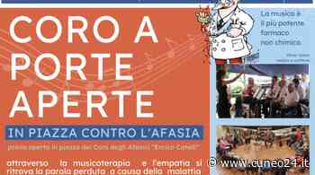 Il Coro degli Afasici in piazza a Fossano con musicoterapia a “porte aperte” - Cuneo24