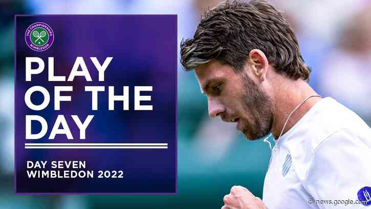 Play Of The Day: Cameron Norrie | Wimbledon 2022 - Wimbledon