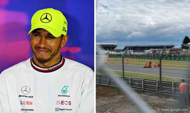 Lewis Hamilton makes feelings clear on British GP protestors after scary Silverstone scene - Express