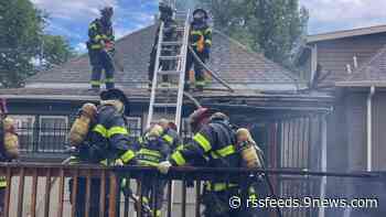 Denver firefighter injured in collapse while fighting house fire