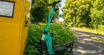Blockierte Radweg in Bonn: Radfahrer ärgern sich über abgestellte E-Scooter - General-Anzeiger Bonn