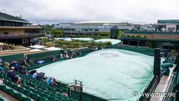 Regen in Wimbledon: Spielbeginn von Kerber & Co. verzögert - Mitteldeutsche Zeitung