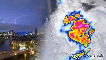 Wetter in Deutschland: Wo jetzt bis zu 50 Liter Regen pro Quadratmeter fallen - t-online