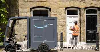 Amazon to deliver by bike and on foot for first time