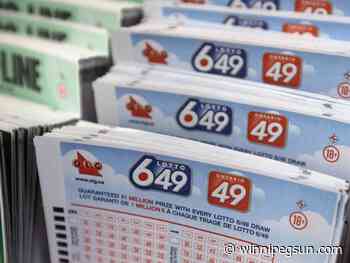 Manitoba ticket holders win big in Saturday's Lotto 6/49 draw - Winnipeg Sun