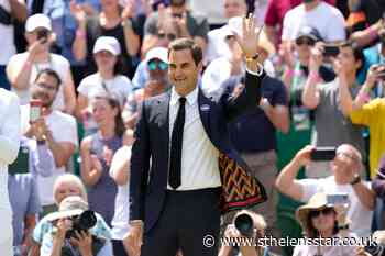 Centre Court gives Roger Federer standing ovation during centenary celebration - St Helens Star