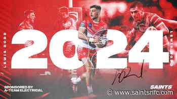 Saints tie down Dodd on extended contract - St.Helens RFC - St.Helens R.F.C.