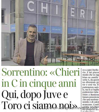 L'ex rosa Sorrentino: «Chieri in C in cinque anni. Di Zamparini vorrei avere un centesimo della sua competenza nello scovare talenti» - ilovepalermocalcio.com - Il Sito dei Tifosi Rosanero