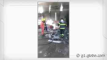 Incêndio destrói parte de loja no Centro de Piripiri - Globo