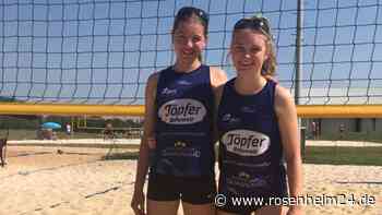 Gleich drei Beachvolleyballerinnen aus Eiselfing für Deutsche U16 qualifiziert