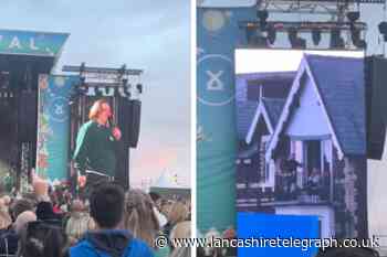Lewis Capaldi takes aim at people watching Lytham Festival performance from home