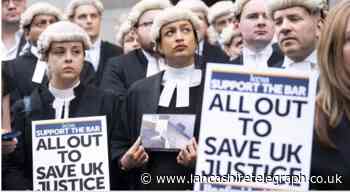 Barristers continue to strike into second week