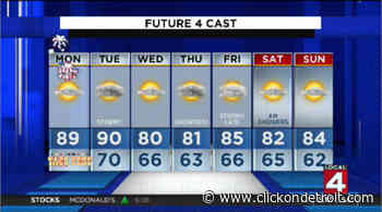 Metro Detroit weather: A 4th free from storms but they are coming - WDIV ClickOnDetroit