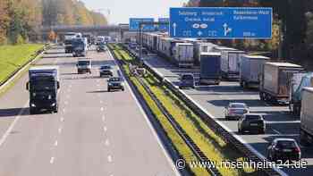 Drei Unfälle und Stau bis Rosenheim: Lkw-Blockabfertigung am Montag macht wieder Probleme