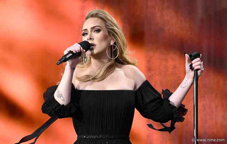 Adele invites two fans to watch show at side of stage as part of Pride celebrations