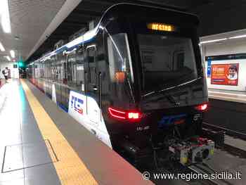 Metro Catania, Falcone: «Ecco "Barbara", il secondo dei nuovi treni finanziati dalla Regione» - Regione Sicilia