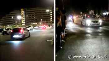 Tuning, ripresi i raduni (e le corse) tra i palazzi di Tor di Mezzavia