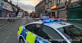 Dudley Road reopens after huge early blaze closes route - Birmingham Live