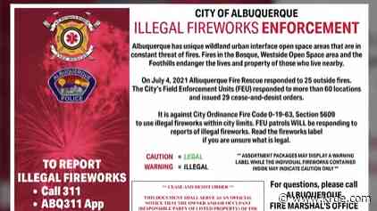 AFR: No illegal fireworks permitted in city limits