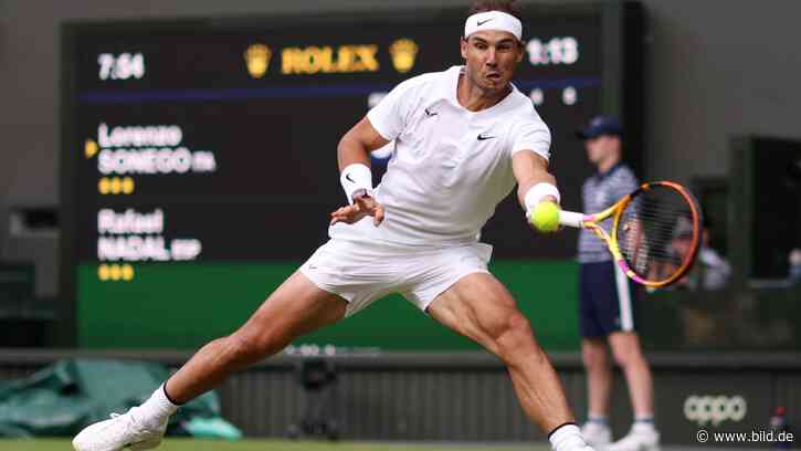 Wimbledon heute: So sehen Sie Rafael Nadal live im TV - BILD