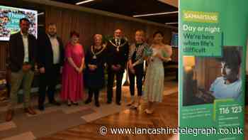 Samaritan volunteers and local authority celebrate 50 years of support