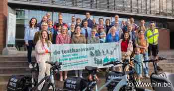 Testkaravaan in Tielt klokt af op 8.751 kilometer en 1,16 ton CO2-besparing - Het Laatste Nieuws