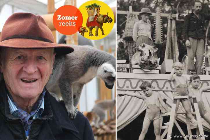 De geboorte van de circusdynastie van Harry Malter: “Vaders drie meter lange python sliep ’s nachts gewoon aan zijn voeten”