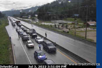 Crash closes Highway 1 in Revelstoke, Coquihalla facing long delays – Trail Daily Times - Trail Times
