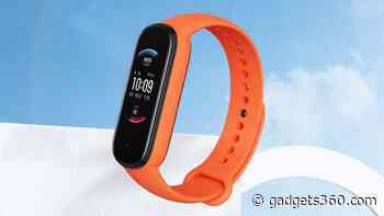 Amazfit Band 7 With 18 Days Battery Life to Launch Later This Year: Report