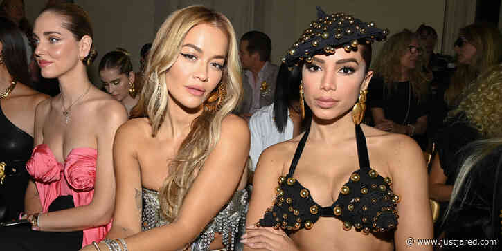 Anitta & Rita Ora Attend Schiaparelli Fashion Show in Paris