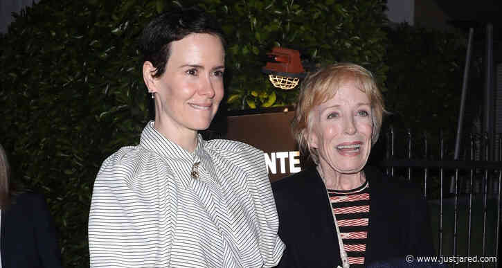 Sarah Paulson & Holland Taylor Hold Hands on Date Night in Santa Monica