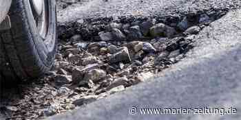 Buckelpiste Kampstraße in Marl: Dieser Teil wird jetzt endlich saniert - Marler Zeitung