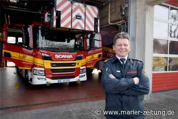 Marl: Dramatische Einsätze erlebt - Feuerwehrchef Rainald Pöter verlängert - Marler Zeitung