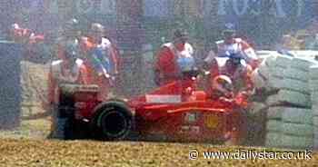 Worst F1 crashes at Silverstone in recent history - Ferrari double including Schumacher - Daily Star