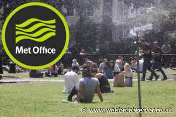 Met Office forecasts mini Watford heatwave with highs of 25C