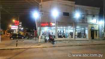 Lambaré: asaltan local de Biggie y coche de Bolt oficia de patrullera - ABC Color