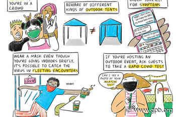 Coronavirus FAQ: Can I get COVID outdoors? (With printable poster on how to cut risks) - GPB News