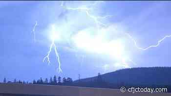 Severe thunderstorm watch issued in Kamloops, South Thompson - CFJC Today Kamloops