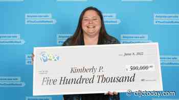 Kamloops woman says $500000 lotto jackpot will help her buy a house - CFJC Today Kamloops