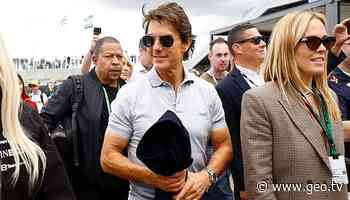 Tom Cruise turns cheerleader for Lewis Hamilton on 60th birthday at British F1 Grand Prix - Geo News