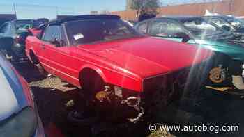Junkyard Gem: 1989 Cadillac Allanté