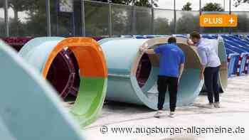 Neue Rutschen im Donaubad versprechen spektakuläres Vergnügen