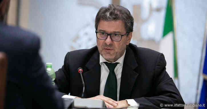 “Non decido io se restare al governo. La Lega? Giusto fare sentire la nostra voce”: ora pure Giorgetti avverte la maggioranza