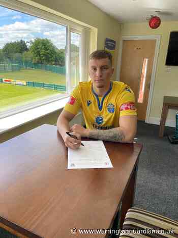 Warrington Town sign midfielder Oliver Putnam - Warrington Guardian