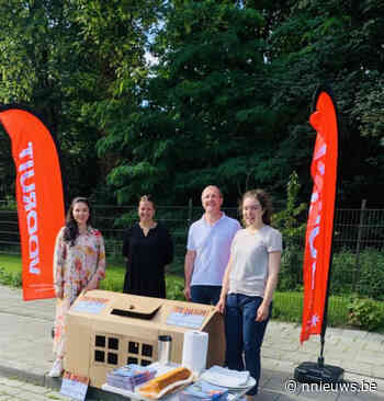 Vooruit Herentals voert actie op zondagmarkt voor beter én betaalbaar wonen voor alle gezinnen - Nnieuws.be