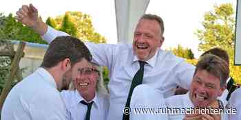 Ascheberg: Viele Fotos: Stefan Greive ist neuer Schützenkönig in der Osterbauer Ascheberg - Ruhr Nachrichten